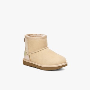 Ugg Classic Mini II Shimmer Kids Classic Boots Brown (0462NRXOD)